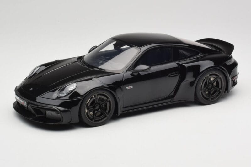 Porsche 911 992 Brabus 900 Rocket-R Obsidian Black GT Spirit 1:18 GT502 Hartsi