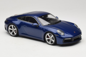 Porsche 911 992 Carrera 4S Blue Metallic Minichamps 1:18 153067327 Metalli — kuva 4 / 6