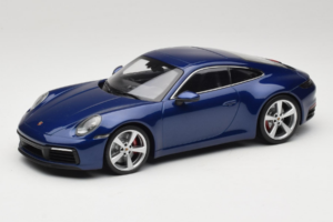 Porsche 911 992 Carrera 4S Blue Metallic Minichamps 1:18 153067327 Metalli
