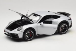 Porsche 911 992 Dakar Ice Grey Metallic Norev 1:18 187242 Metalli — kuva 2 / 8