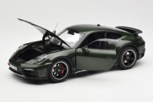 Porsche 911 992 Dakar Oak Vihreä Metallinen Norev 1:18 187241 Metalli — kuva 2 / 9