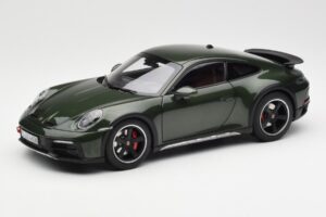 Porsche 911 992 Dakar Oak Vihreä Metallinen Norev 1:18 187241 Metalli