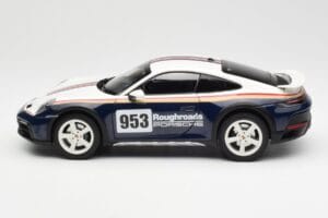 Porsche 911 992 Dakar Rough Roads Norev 1:18 187240 Metalli — kuva 4 / 9