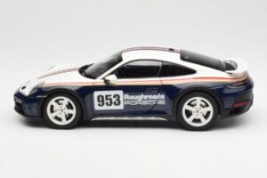 Porsche 911 992 Dakar Rough Roads Norev 1:18 187240 Metalli — kuva 5 / 9