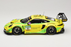 Porsche 911 GT3 R #91 T. Preining Manthey EMA DTM Norisring Winner 2023 Minichamps 1:18 MG-M-911-DTM-n91-23-1802 Metalli — kuva 4 / 8