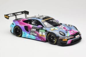 Porsche 911 992 GT3 R Team WRT #9 T. Heinemann DTM 2023 Minichamps 1:18 113236309 Metalli — kuva 6 / 8