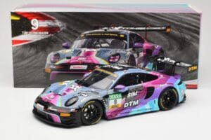 Porsche 911 992 GT3 R Team WRT #9 T. Heinemann DTM 2023 Minichamps 1:18 113236309 Metalli — kuva 8 / 8