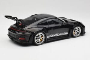 Porsche 911 992 GT3 RS Musta Hopea Felleillä Minichamps 1:18 155062231 Metalli — kuva 2 / 6