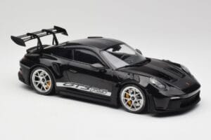 Porsche 911 992 GT3 RS Musta Hopea Felleillä Minichamps 1:18 155062231 Metalli — kuva 4 / 6