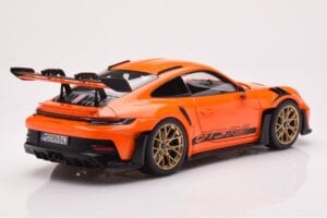 Porsche 911 992 GT3 RS Gulf Oranssi Norev 1:18 187360 Metalli — kuva 3 / 8