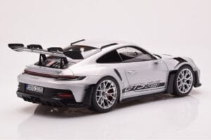 Porsche 911 992 GT3 RS Ice Harmaa Norev 1:18 187359 Metalli — kuva 3 / 8