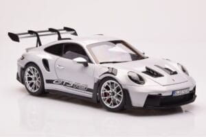 Porsche 911 992 GT3 RS Ice Harmaa Norev 1:18 187359 Metalli — kuva 6 / 8