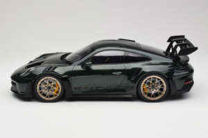 Porsche 911 992 GT3 RS Jet Green Metallic Black Norev 1:12 127532 Metalli — kuva 3 / 6