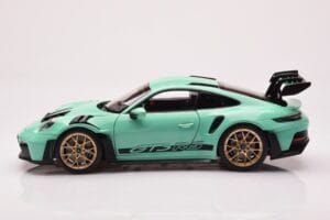 Porsche 911 992 GT3 RS Mint Vihreä Norev 1:18 187362 Metalli — kuva 4 / 8