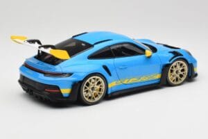 Porsche 911 992 GT3 RS Shark Sininen & Keltainen Decor Concept Minichamps 1:18 911992001 Metalli — kuva 3 / 8