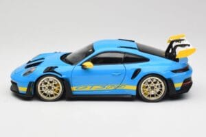 Porsche 911 992 GT3 RS Shark Sininen & Keltainen Decor Concept Minichamps 1:18 911992001 Metalli — kuva 4 / 8