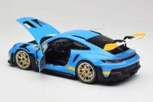 Porsche 911 992 GT3 RS Shark Sininen & Keltainen Decor Concept Minichamps 1:18 911992001 Metalli — kuva 5 / 8
