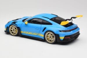 Porsche 911 992 GT3 RS Shark Sininen & Keltainen Decor Concept Minichamps 1:18 911992001 Metalli — kuva 7 / 8