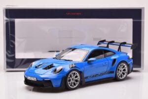 Porsche 911 992 GT3 RS Sharkblue Norev 1:18 187358 Metalli — kuva 8 / 8
