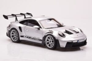 Porsche 911 992 GT3 RS Hopea Metalinen Norev 1:18 187357 Metalli — kuva 6 / 8