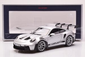 Porsche 911 992 GT3 RS Hopea Metalinen Norev 1:18 187357 Metalli — kuva 8 / 8