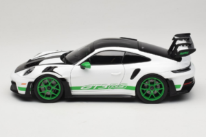 Porsche 911 992 GT3 RS Tribute to Carrera RS White Python Green Norev 1:18 187372 Metalli — kuva 4 / 8