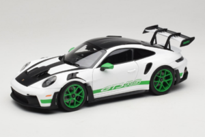 Porsche 911 992 GT3 RS Tribute to Carrera RS White Python Green Norev 1:18 187372 Metalli