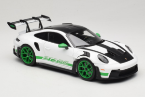 Porsche 911 992 GT3 RS Tribute to Carrera RS White Python Green Norev 1:18 187372 Metalli — kuva 6 / 8
