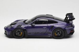 Porsche 911 992 GT3 RS Weissach Package Ultraviolet Norev 1:18 187368 Metalli — kuva 4 / 8