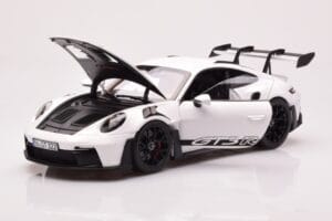 Porsche 911 992 GT3 RS Valkoinen Norev 1:18 187361 Metalli — kuva 2 / 8