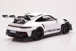Porsche 911 992 GT3 RS Valkoinen Norev 1:18 187361 Metalli — kuva 3 / 8