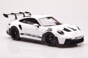 Porsche 911 992 GT3 RS Valkoinen Norev 1:18 187361 Metalli — kuva 6 / 8