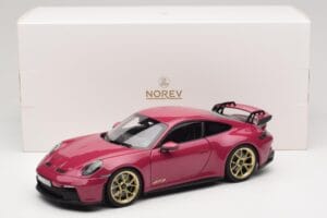 Porsche 911 992 GT3 Ruby Star Neo Norev 1:18 187381 Metalli — kuva 8 / 8