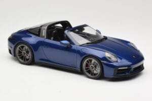 Porsche 911 992 Targa 4 GTS Blue Metallic Minichamps 1:18 155061060 Metalli — kuva 4 / 6