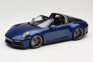 Porsche 911 992 Targa 4 GTS Blue Metallic Minichamps 1:18 155061060 Metalli