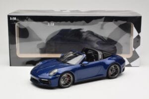 Porsche 911 992 Targa 4 GTS Blue Metallic Minichamps 1:18 155061060 Metalli — kuva 6 / 6