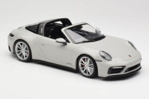Porsche 911 992 Targa 4 GTS Harmaa Minichamps 1:18 155061064 Metalli — kuva 4 / 6