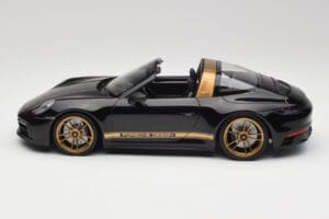 Porsche 911 992 Targa Porsche Design Musta & Kulta Concept Minichamps 1:18 PORSCHE001 Metalli — kuva 3 / 6