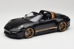 Porsche 911 992 Targa Porsche Design Musta & Kulta Concept Minichamps 1:18 PORSCHE001 Metalli