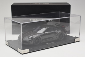 Porsche 911 992 TechArt GTstreet R Musta Mustilla Vanteilla TechArt 1:18 REMC012 Hartsi — kuva 6 / 6