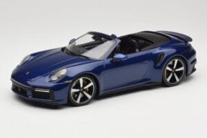 Porsche 911 992 Turbo S Avoauto Blue Metallic Minichamps 1:18 155069081 Metalli