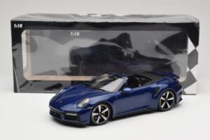 Porsche 911 992 Turbo S Avoauto Blue Metallic Minichamps 1:18 155069081 Metalli — kuva 6 / 6