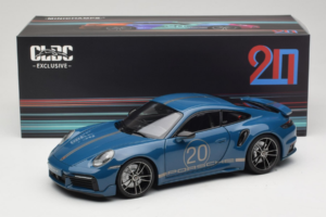 Porsche 911 992 Turbo S Coupe Sport Design Sininen Minichamps 1:18 113069073 Metalli — kuva 8 / 8