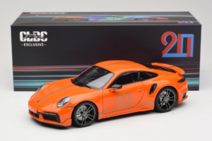 Porsche 911 992 Turbo S Coupe Sport Design Oranssi Minichamps 1:18 113069074 Metalli — kuva 8 / 8