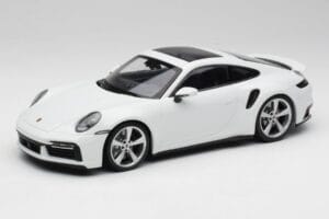 Porsche 911 992 Turbo S Valkoinen Concept Minichamps 1:18 WAP0211620CNP Metalli