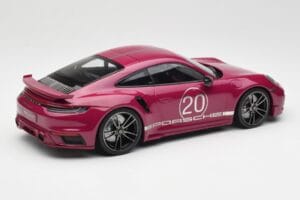 Porsche 911 992 Turbo S Sport Design Package Punainen Minichamps 1:18 155069172 Metalli — kuva 2 / 6