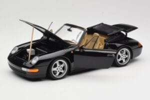 Porsche 911 993 Avoauto Musta UT Models 1:18 27806-U1 Metalli — kuva 2 / 8