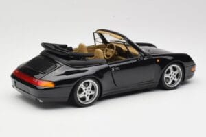 Porsche 911 993 Avoauto Musta UT Models 1:18 27806-U1 Metalli — kuva 3 / 8