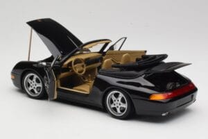 Porsche 911 993 Avoauto Musta UT Models 1:18 27806-U1 Metalli — kuva 5 / 8