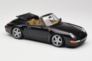 Porsche 911 993 Avoauto Musta UT Models 1:18 27806-U1 Metalli — kuva 6 / 8